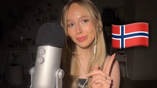 ASMR in norwegian 🇳🇴 ~ teaching you norwegian pt. 5