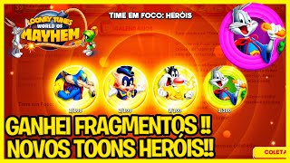 GANHEI TOONS HERÓIS !! - Looney Tunes Word of Mayhem Gameplay #38