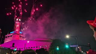 Canada Day 2024 Fireworks at Celebration Square in Mississauga