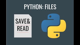 Python: Save and read from file