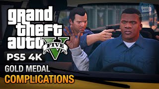 GTA 5 PS5 - Mission #4 - Complications [Gold Medal Guide - 4K 60fps]