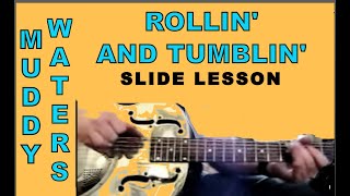 Rolling & Tumbling guitar lesson #bluesboyjag #muddywaters #guitarlesson #bluesguitarlesson