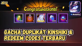 Gacha Duplikat Kinshiki Terkuat & Redeem Codes Terbaru 26/10/24  - Rasengan Rivals