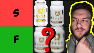 BEST RYSE Protein Powder Flavor Tier List