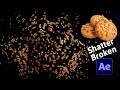 After Effects Shatter broken Easy Tutorial #tutorial #animation #aftereffects