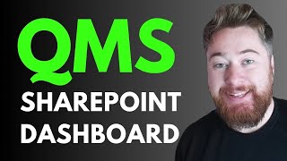 Build an ISO 9001 QMS DASHBOARD with SharePoint in 60 minutes!