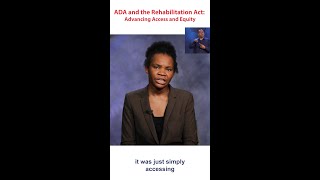 Misha Nicholas – Access, Equity and the Rehabilitation Act