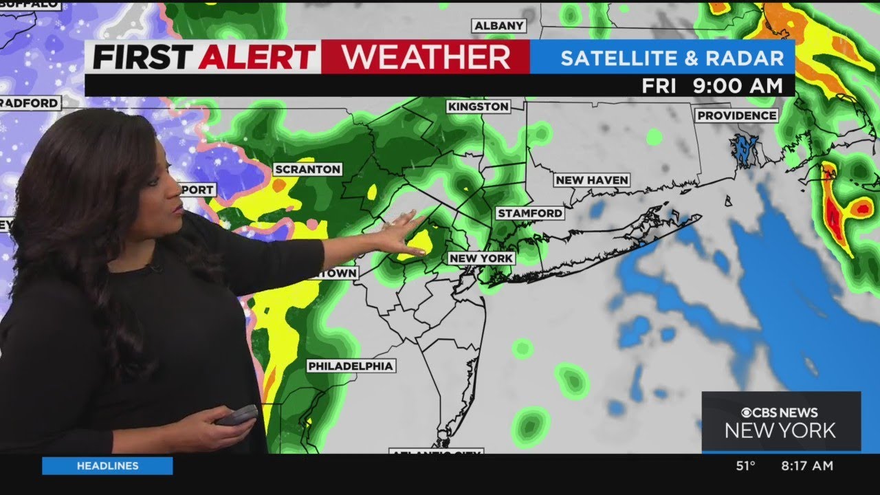 First Alert Weather: Rain Slows Ahead Of Snow - YouTube