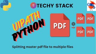 Split Pdf files with Uipath and Python