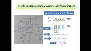 ไอซี NE555 (EP01) วงจรไฟกระพริบ LED ไอซี NE555 (Demonstrator Blink LED Timer NE555)