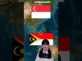 Menggabungkan Bendera Negara Anggota Asean @willyhamzah2 #asean #asia #geography #world #shorts