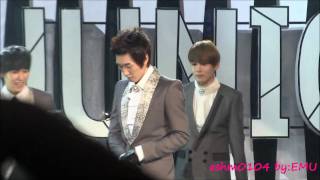 [Fancam]110423 Super Junior M 非常不一班 Recording EunHyuk and SungMin dance battle with kids!