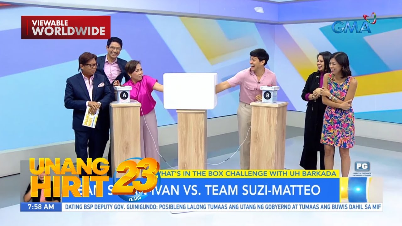 #SanG- What’s In The Box Challenge With Susan-Ivan O Matteo-Suzi ...