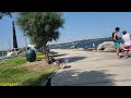 turkey gelibolu the dardanelles strait walk on the cliff towards the beach. like and subscribe