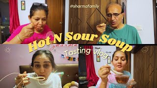 Kritika Ne Soup Banaya Pehli Baar | Sharma Sisters | Tanya Sharma | Krittika M Sharma #tastingvlog