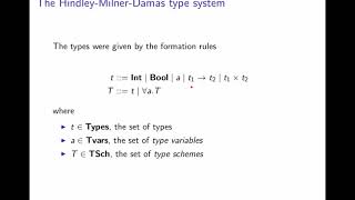 Programming Paradigms, Session 4 (Typed functional programming), session 1