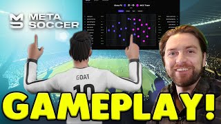 BECOME A DIGITAL FOOTBALL MANAGER! - METASOCCER ALPHA GAMEPLAY