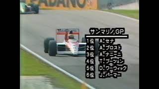 1989 F1 激闘 (ハイライト)