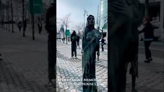 Famine Memorial On Custom House Quay