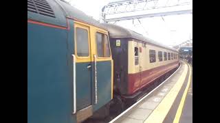 The Class 47 LSL No.47614 takes LSL Train \u0026 No.45231 'Sherwood Forester' was left us at Carlisle.