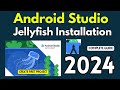 How to Install Android Studio on Windows 10 [2024] |Android Studio Jellyfish|Create First Android