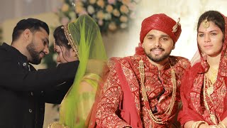 റൂഹിന്റെ പതിയായി ഇനി ഹാജു തൻസീറിന് Thanseer koothuparamba Haajira haaju wedding video | Haldi Nikkah