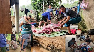 Mổ Con Lợn 135kg – Ẩm Thực Tuyên Quang Chế Biến Đủ Món Ngon Chuẩn Làng Quê.