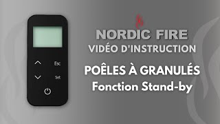 Fonction Stand-by | Nordic Fire Le poêle à granulés Vidéo d'instruction