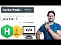 HackerRank | Java | Sort | Certification | Gold Badge