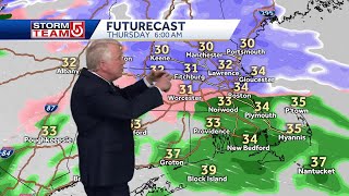 Video: Snow Wednesday night, wintry mix Thursday morning