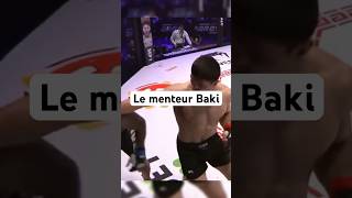 Le menteur Baki signe au PFL ! #ufc #mma #baki #pfl #pflparis #cedricdoumbe