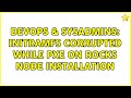 DevOps & SysAdmins: Initramfs corrupted while PXE on Rocks node installation