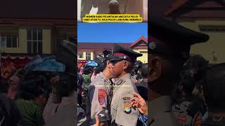 Momen Haru Ketika Pelantikan Anggota Polisi Sang Ayah Menangis‼️#pelantikan #polisi