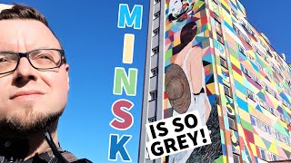 🇧🇾 MINSK, BELARUS | The Most COLOURFUL City in Europe? | MASSIVE Street Art in MINSK!