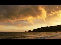 timelapse365　夕日に染まる雲　雲のタイムラプス動画