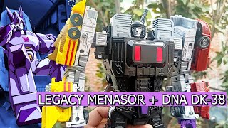 Transformers Legacy. Review de Menasor (Stunticons) + DNA DK-38