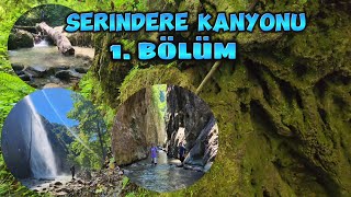 Kocaeli ve bölgenin en zorlu kanyonu  Serindere kanyonu 1.bölüm