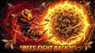 Bees Fight Back?! || Nature’s Battle: Bees Take Revenge!