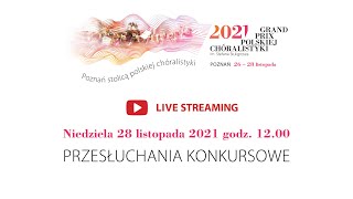 Przesłuchania konkursowe Grand Prix Polskiej Chóralistyki im. Stefana Stuligrosza 2021