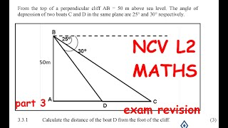 MATHEMATICS NCV PAPER 2 LEVEL 2-PART 3