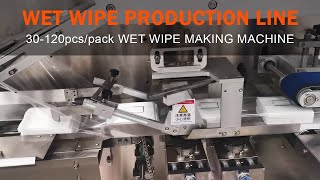 Antibacterial Wet Wipe Production Equipment [30-120 wipes/pack]