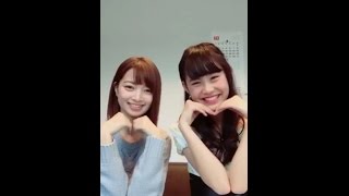 20170415 LINELIVE 原宿駅前パーティーズ 1（赤坂星南、塚本凪沙）