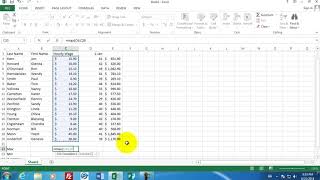 Microsoft Excel 01 Payroll Part How to enter data and create formulas