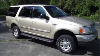 1999 FORD EXPEDITION OVERVIEW Start up, walk around tour, review