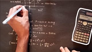 Work Energy Method Engineering Mechanics Problems | Solve Using Work Energy theorem