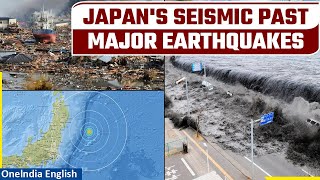 Japan Earthquake: Know about the past major earthquakes that hit the island nation | Oneindia News