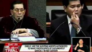 Garcia confirms Corona's account was part of the joint audit by BSP, AMLAC