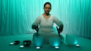 Throat Chakra Healing Sound Bath | Strengthen Communication \u0026 Expression | Healing Sounds