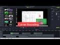 camtasia2021 ทำวีดีโอให้เป็นวงกลม สี่เหลี่ยมขอบมน