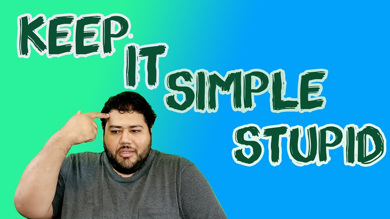 KEEP IT SIMPLE STUPID Tip For Activity Professionals. - YouTube